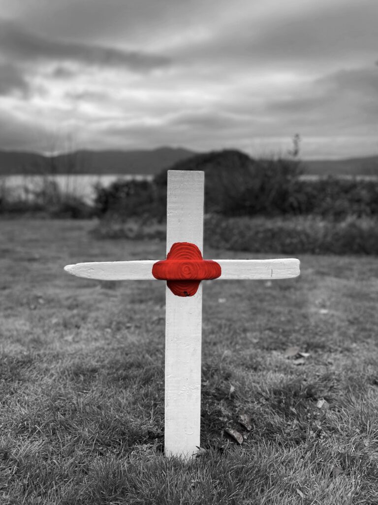 cross for remembrance day