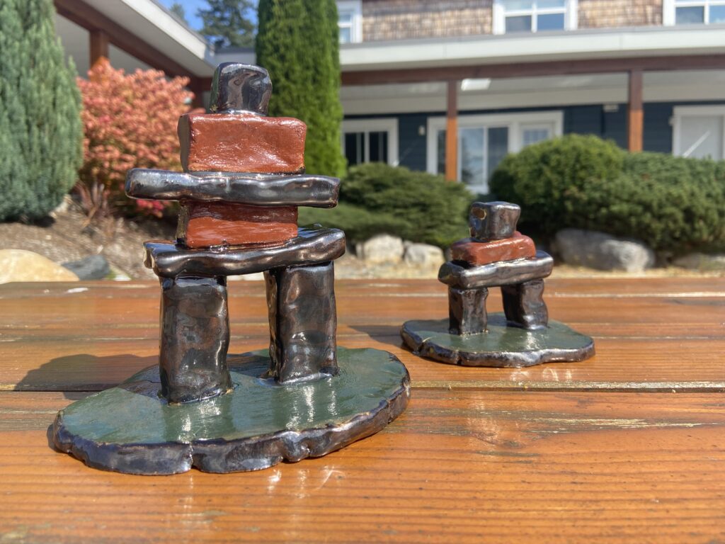 pieces of pottery from a clay workshop